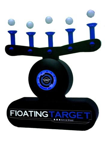 Floating Target Shooting Game for Kids with 1 Shooting Toy Gun, 10 Foam Based Soft Balls and 5 Foam Based Soft Bullets