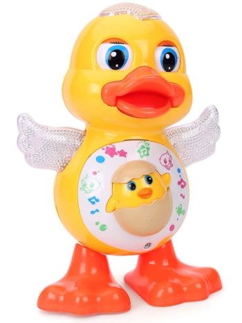 Dancing Duck Toy with Music Lights and Real Dancing Action Vibrant Light Effects & Musical Sounds For kIds