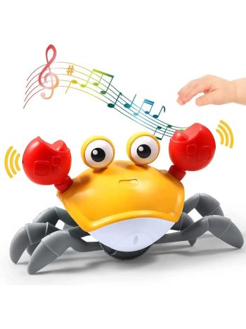 Crawling Crab Moving Toy with Music for Kids